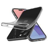 Husa pentru iPhone 15, Spigen Liquid Crystal (ACS06786), transparenta