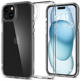 Husa pentru iPhone 15, Spigen Ultra Hybrid (ACS06793), transparenta