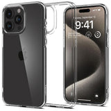 Husa pentru iPhone 15 Pro Max, Spigen Ultra Hybrid (ACS06565), transparenta