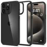 Husa pentru iPhone 15 Pro Max, Spigen Ultra Hybrid (ACS06570), negru