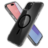 Husa pentru iPhone 15, Spigen Ultra Hybrid MagSafe (ACS06803), negru