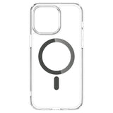 Husa pentru iPhone 15 Pro Max, Spigen Ultra Hybrid MagSafe (ACS06577), gri