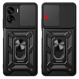 Husa pentru Honor 90 Lite, Techsuit CamShield Series, albastru