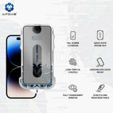 Folie de protectie pentru iPhone 15, Lito Magic Glass Box D+ Tools
