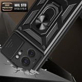 Husa pentru Motorola Edge 40, Techsuit CamShield Series, negru