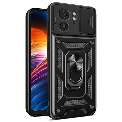 Husa pentru Motorola Edge 40, Techsuit CamShield Series, negru