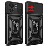 Husa pentru Motorola Edge 40, Techsuit CamShield Series, negru