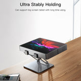 Suport de birou Yesido Suport de birou (C185), Pliabil Design, Anti-Slip Silicon, pentru Phone, Tablet 4.5, argintiu