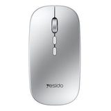 Mouse wireless Yesido Mouse wireless (KB15), 800/1200/1600DPI, 2.4G Connection, argintiu