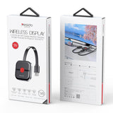 Adaptor Yesido Wireless Screen Display Receiver TV10 5G, High-Definition, HDMI, Negru Frost