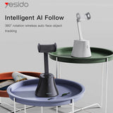 Selfie stick Yesido Selfie stick (SF10), Stable, Intelligent Face Recognition, 360° Rotation, negru