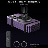 Suport auto Yesido Suport auto (C156), Prindere magnetica pentru Grila ventilatie, negru