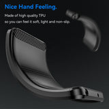 Husa pentru Motorola Edge 40 Neo, Techsuit Carbon Silicone, albastru