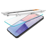 Folie de protectie pentru iPhone 15 Pro, Spigen Glas.tR EZ-FIT HD (AGL06898)