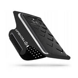 Techsuit Sports Armband (TH10), cu Velcro, pentru Phones, max 6.5, Black / Gri