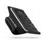 Techsuit Sports Armband (TH10), cu Velcro, pentru Phones, max 6.5, Black / Gri