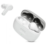 Casti wireless JBL (Wave 200), Bluetooth 5.0, True Wireless, Microfon, Voice Assistant, Siri, alb