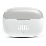 Casti wireless JBL (Wave 200), Bluetooth 5.0, True Wireless, Microfon, Voice Assistant, Siri, alb