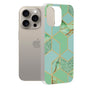 Husa pentru iPhone 15 Pro Max, Techsuit Marble Series, verde