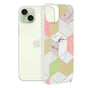 Husa pentru iPhone 15 Plus, Techsuit Marble Series, mov
