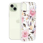 Husa pentru iPhone 15 Plus, Techsuit Marble Series, alb