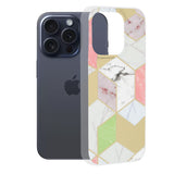 Husa pentru iPhone 15 Pro, Techsuit Marble Series, mov