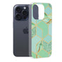 Husa pentru iPhone 15 Pro, Techsuit Marble Series, verde