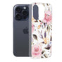 Husa pentru iPhone 15 Pro, Techsuit Marble Series, alb