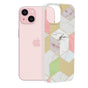 Husa pentru iPhone 15, Techsuit Marble Series, mov