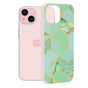 Husa pentru iPhone 15, Techsuit Marble Series, verde