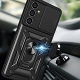 Husa pentru Samsung Galaxy S23 FE, Techsuit CamShield Series, albastru