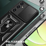 Husa pentru Samsung Galaxy S23 FE, Techsuit CamShield Series, albastru