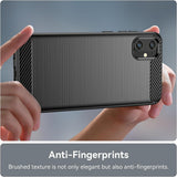 Husa pentru Samsung Galaxy A05, Techsuit Carbon Silicone, albastru