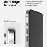 Folie de protectie pentru iPhone 15 Pro, Ringke Tempered Glass