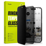 Folie de protectie pentru iPhone 15 Pro, Ringke Tempered Glass