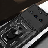 Husa pentru Realme 11, Techsuit CamShield Series, albastru