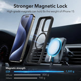 Husa pentru iPhone 15 Pro, ESR Classic Hybrid HaloLock, gri