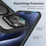 Husa pentru iPhone 15 Pro, ESR Classic Hybrid HaloLock, gri