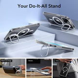 Husa pentru iPhone 15, ESR Classic Hybrid HaloLock Kickstand, bleu