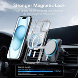 Husa pentru iPhone 15, ESR Classic Hybrid HaloLock Kickstand, bleu