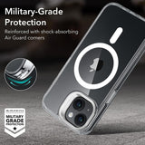 Husa pentru iPhone 15, ESR Classic Hybrid HaloLock Kickstand, bleu