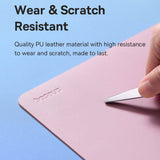 Baseus Mouse Pad (B01055504511-00), pentru Office, Gaming, Home, From PU Leather, Nebula Mov