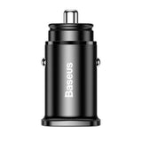 Incarcator auto Baseus Square (Ccall-AS01), USB Type-C, Incarcare rapida, 5A, negru