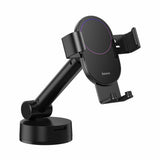 Suport auto Baseus Simplism (Suyl-JY01), Gravity Grip pentru Bord si Parbriz, negru