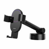 Suport auto Baseus Simplism (Suyl-JY01), Gravity Grip pentru Bord si Parbriz, negru