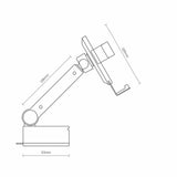 Suport auto Baseus Simplism (Suyl-JY01), Gravity Grip pentru Bord si Parbriz, negru