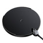 Incarcator wireless Baseus (CCED000001), pentru Phone, Earbuds, Afisaj digital, 15W, negru