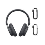 Casti wireless Baseus Bowie D05 (NGTD020213), Bluetooth 5.3, ENC ANC pentru HD Calls, gri