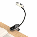 Baseus Lamp Dark (Dgrad-0G), cu Mini Clip, pentru Comfort Reading, 4000K, 350mAh, Dark Gri