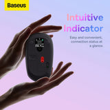Mouse wireless Baseus Tri-Mode F01B (B01055503833-00), Bluetooth 5.0, 2.4G, 1600 DPI, gri